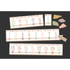 Terrazzo Tones Number Line (-20 to +120) Bulletin Board