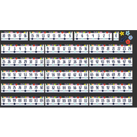 Wildflowers Number Line (-20 to +120) Bulletin Board*