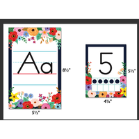 Wildflowers Alphabet Bulletin Board*