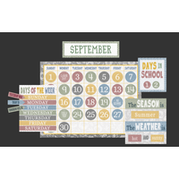 Classroom Cottage Calendar Bulletin Board*