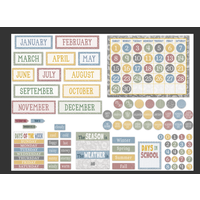 Classroom Cottage Calendar Bulletin Board*