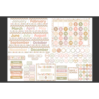 Terrazzo Tones Calendar Bulletin Board*