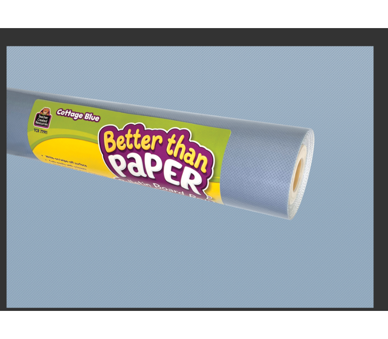 Better Than Paper Bulletin Board Roll - Cottage Blue