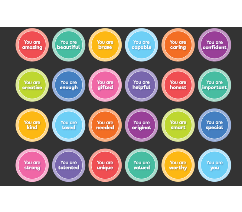 Colorful Magnetic Positive Affirmations*