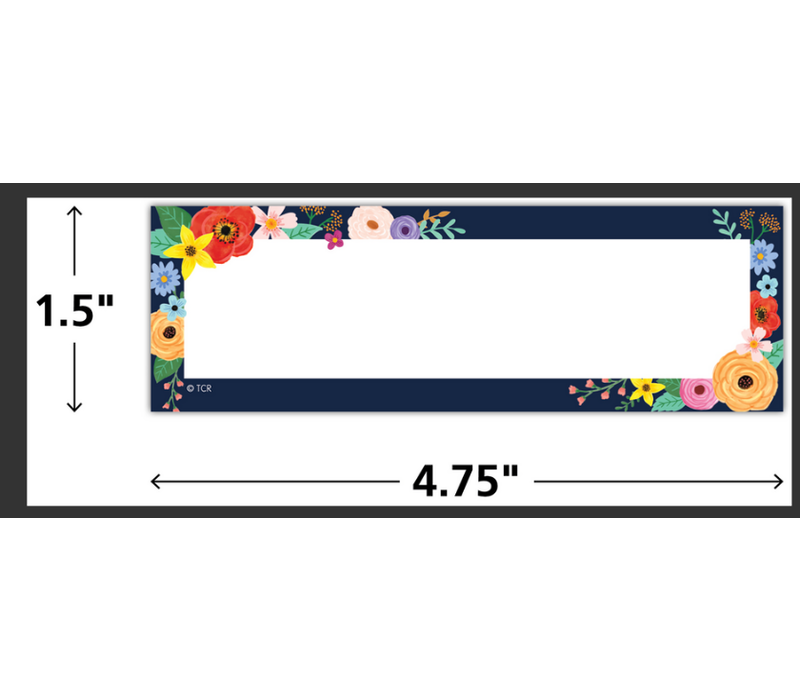 Wildflowers  Magnetic Labels  *
