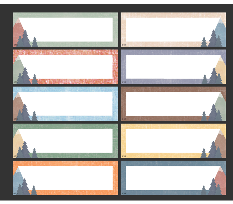 Moving Mountains Magnetic Labels*