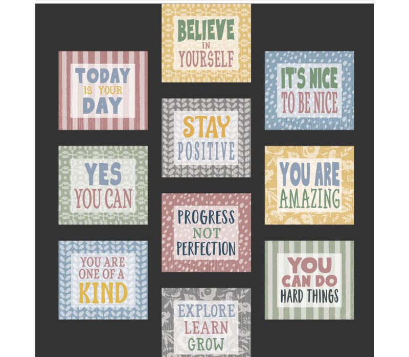 Classroom Cottage Positive Sayings Accents*