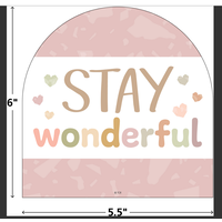 Terrazzo Tones Positive Sayings Accents*