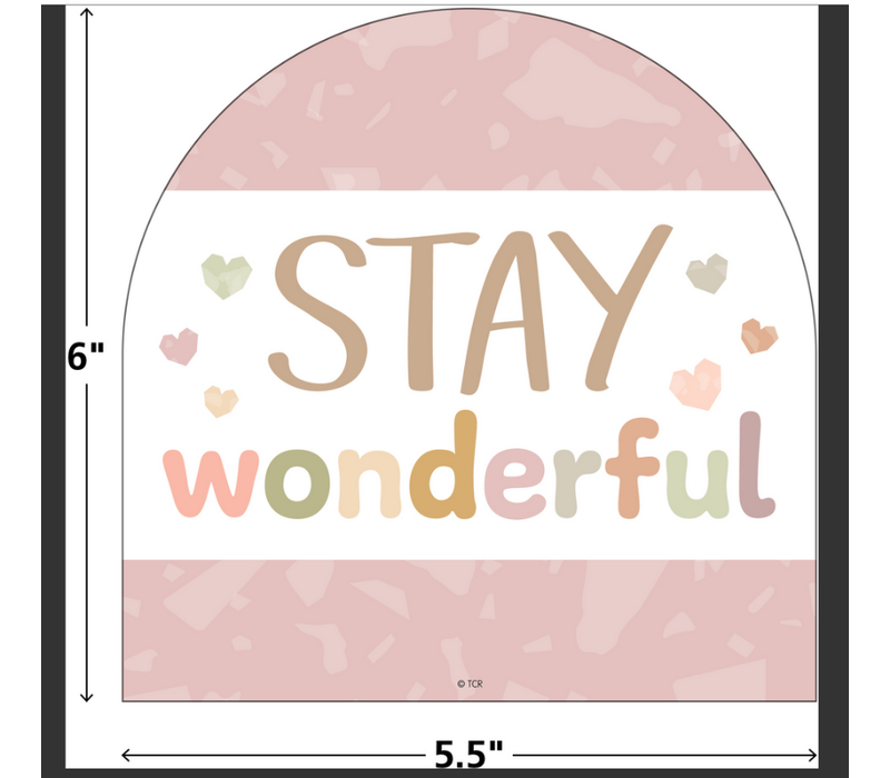 Terrazzo Tones Positive Sayings Accents*