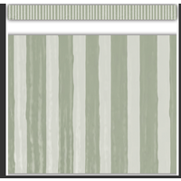 Classroom Cottage Sage Green Stripes Straight Border Trim*