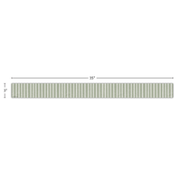 Classroom Cottage Sage Green Stripes Straight Border Trim*