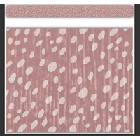 Classroom Cottage Vintage Rose Dots Straight Border Trim*