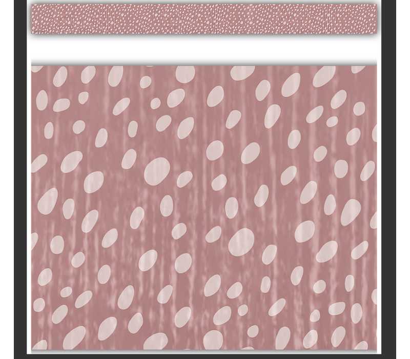 Classroom Cottage Vintage Rose Dots Straight Border Trim*