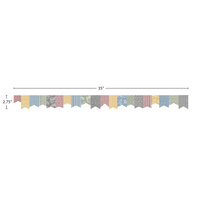 Classroom Cottage Pennants Die-Cut Border Trim*