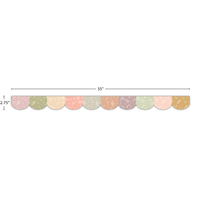 Terrazzo Tones Scalloped Die-Cut Border Trim*