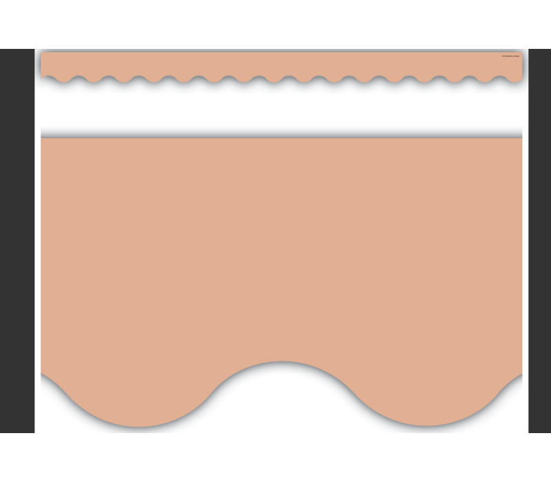 Sedona Sand Scalloped Border Trim*