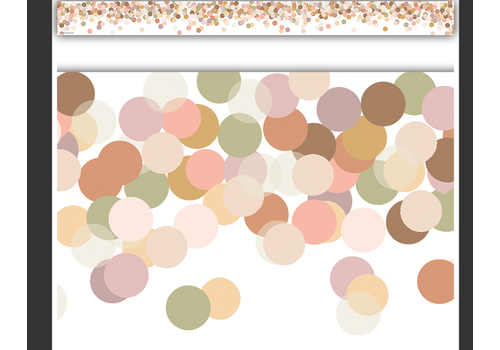 Teacher Created Resources Calming Confetti Straight Border Trim*