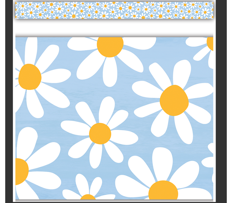 Daisies Straight Border Trim*