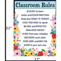 Wildflowers Classroom Rules Chart*