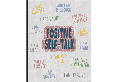 Teacher Created Resources Classroom Cottage Positive Self-Talk Chart*