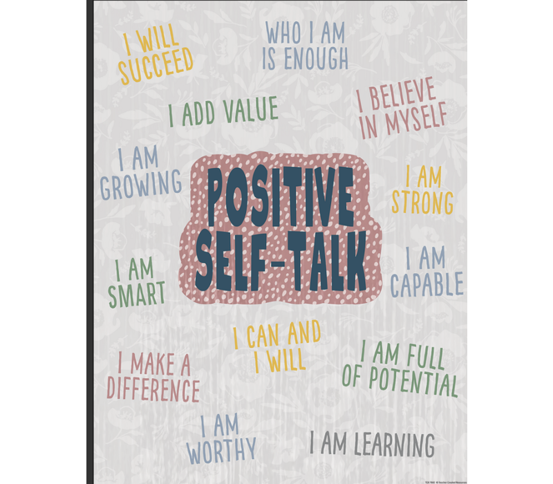 Classroom Cottage Positive Self-Talk Chart*