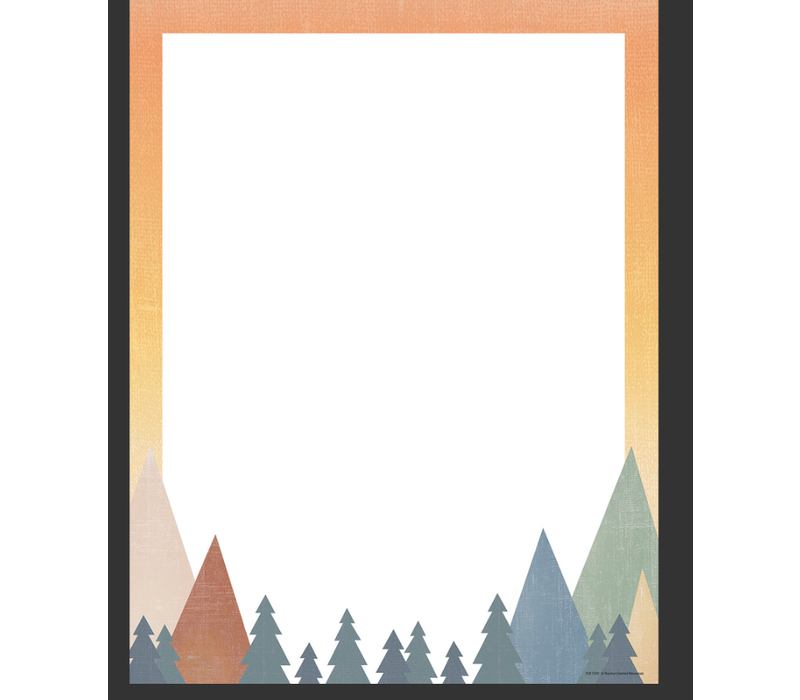 Moving Mountains Blank Chart*