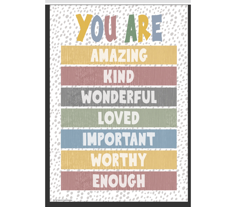 You Are Enough Positive Poster*