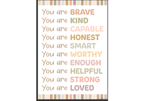 Teacher Created Resources You Are Positive Poster