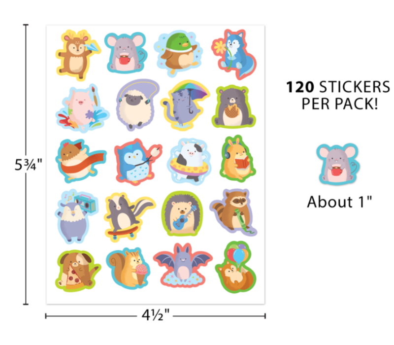 Cute Critters Stickers*
