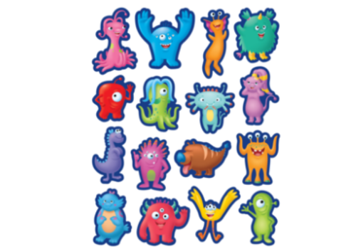 Teacher Created Resources Monsters Stickers*