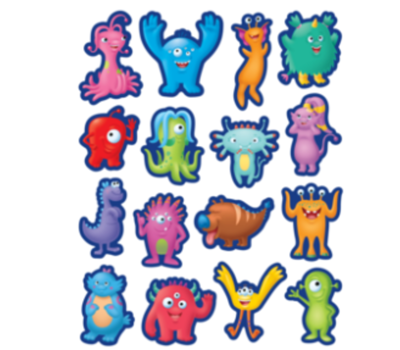 Monsters Stickers*
