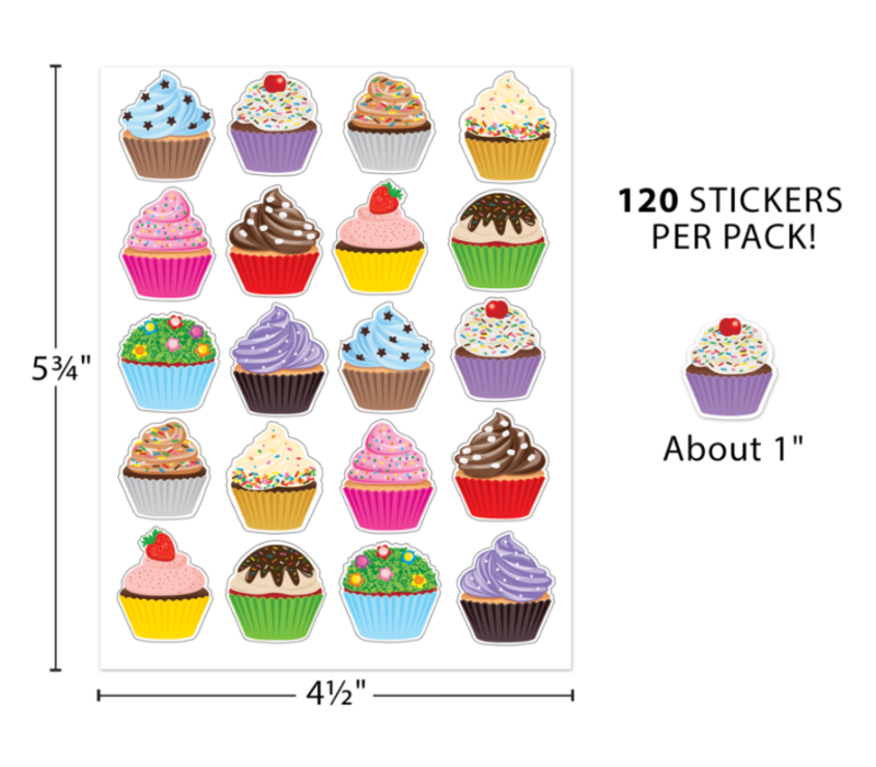 Cupcakes Stickers*
