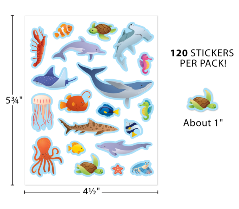 Ocean Animals Stickers*