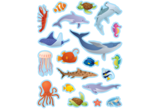 Teacher Created Resources Ocean Animals Stickers*