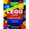 Young Engineer LEGO Bricks! Summer Camp - July 22-26 PM