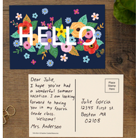 Wildflowers Hello Postcards*