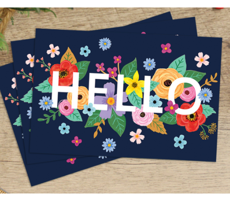 Wildflowers Hello Postcards*
