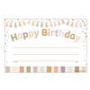 Terrazzo Tones Happy Birthday Awards