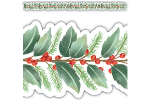 Teacher Created Resources Holly Die-Cut Border Trim* Teacher Created Resources Holly Die-Cut Border Trim*