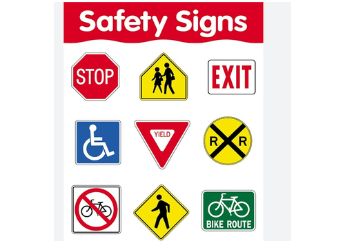Creative Teaching Press Safety Signs Poster*