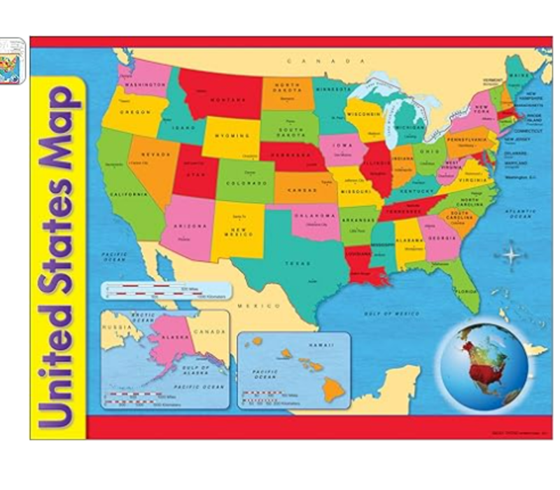 United States Learning Map (D)*