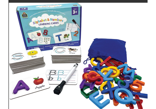 Teacher Created Resources Alphabet & Numbers Learning Cards*