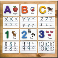 Alphabet & Numbers Learning Cards