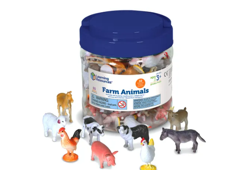 Learning Resources Farm Animal Counters, Set of 60*