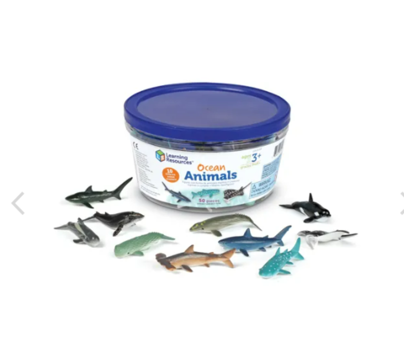 Ocean Animals Counters, Set of 50*