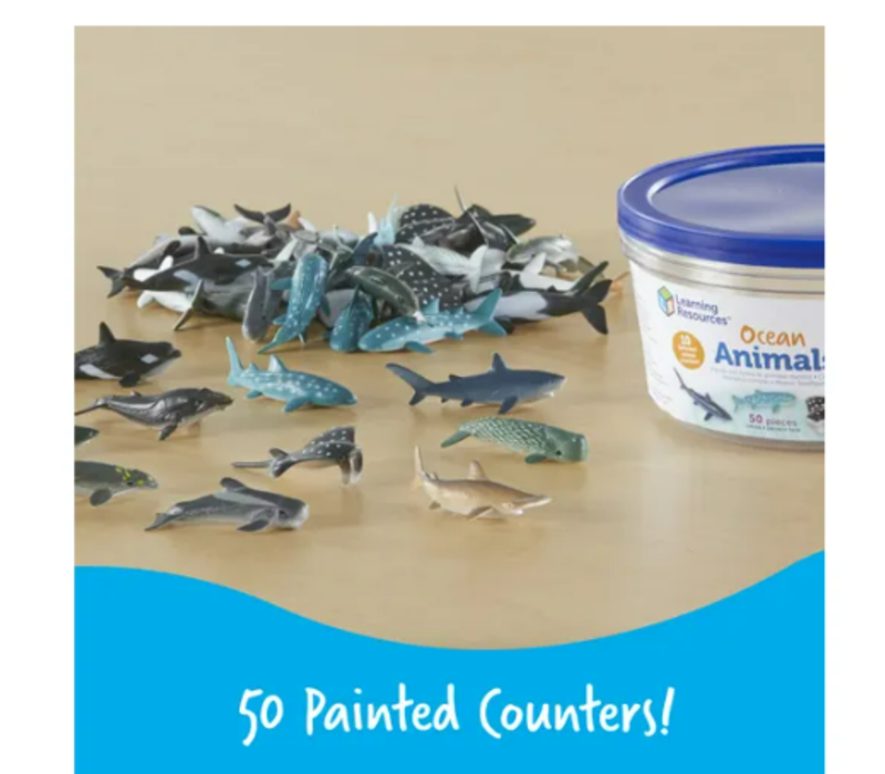 Ocean Animals Counters, Set of 50*
