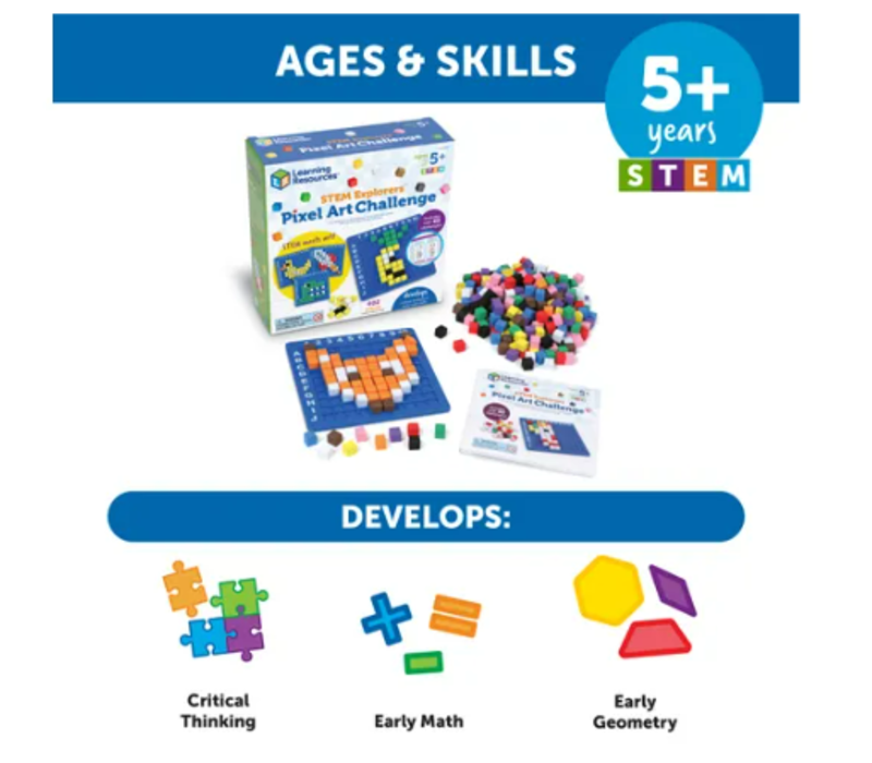 STEM Explorers™ Pixel Art Challenge