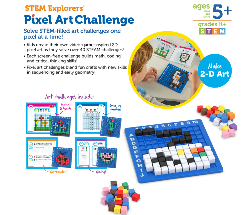 STEM Explorers™ Pixel Art Challenge