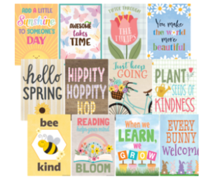 Spring Small Poster Pack*