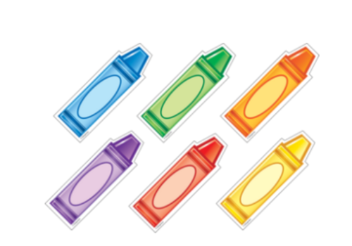 Teacher Created Resources Crayons Mini Accents*